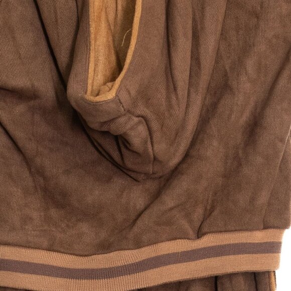 Baby Boo Size 3T Brown Hooded Corduroy Zip-Up Jacket & Flared Pants Set - Picture 7 of 8